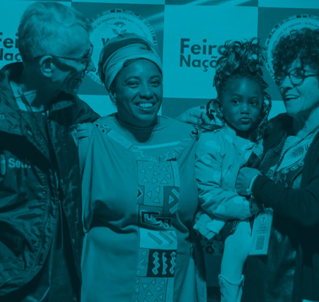 Família amparada pelos programas de acolhimento