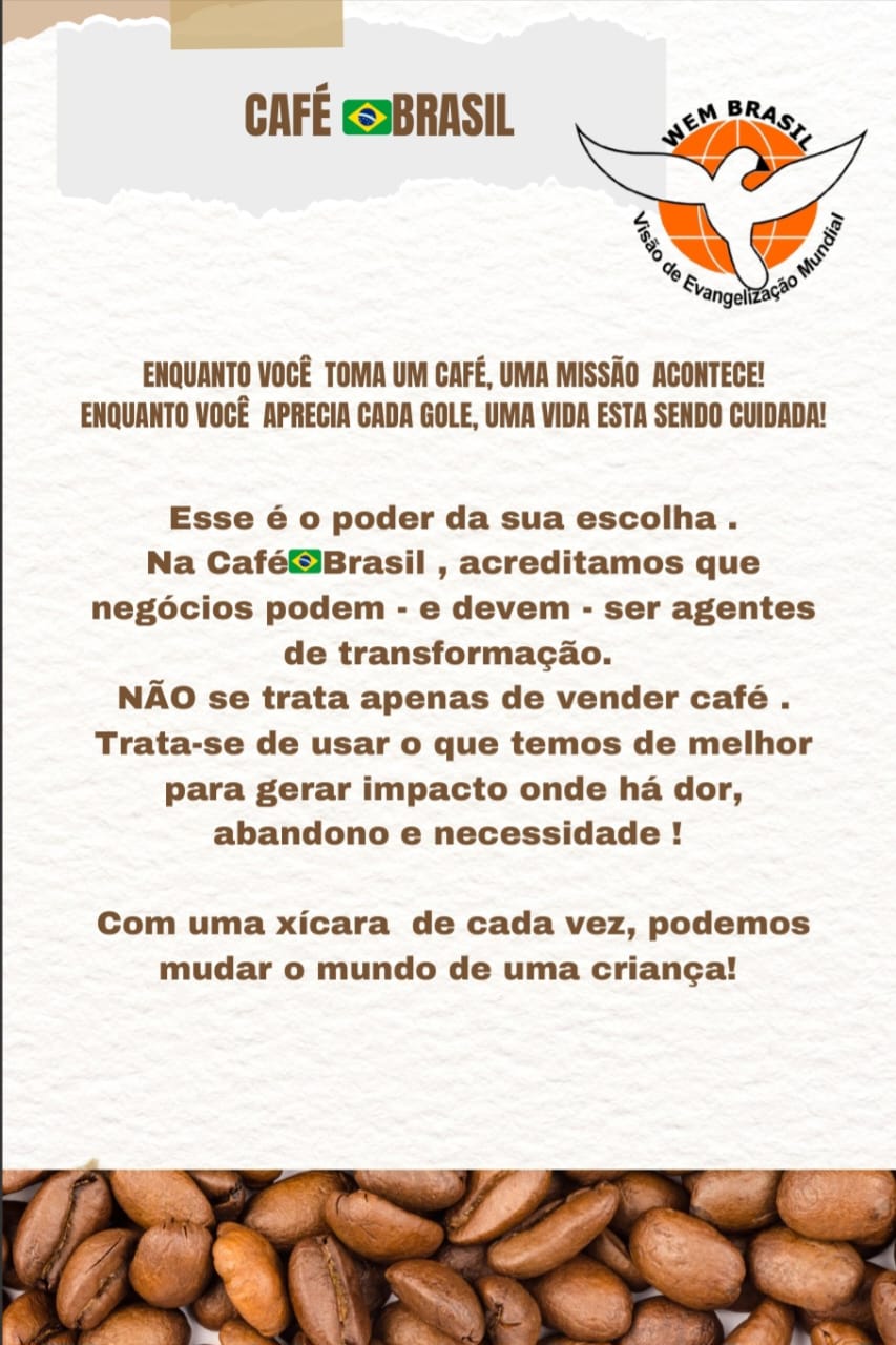 Café Brasil - Leve um Pacote de Esperança!