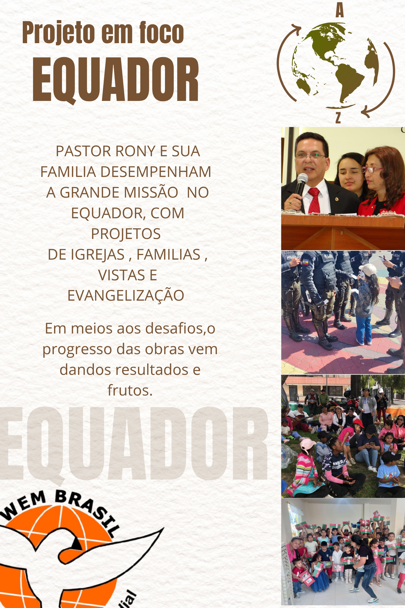 Projeto em Foco Equador