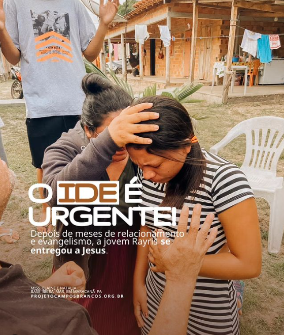 Reforço Escolar,  Material Didático, Alimentação e a Salvação em Cristo, Fazem Parte do Projeto Campos Brancos